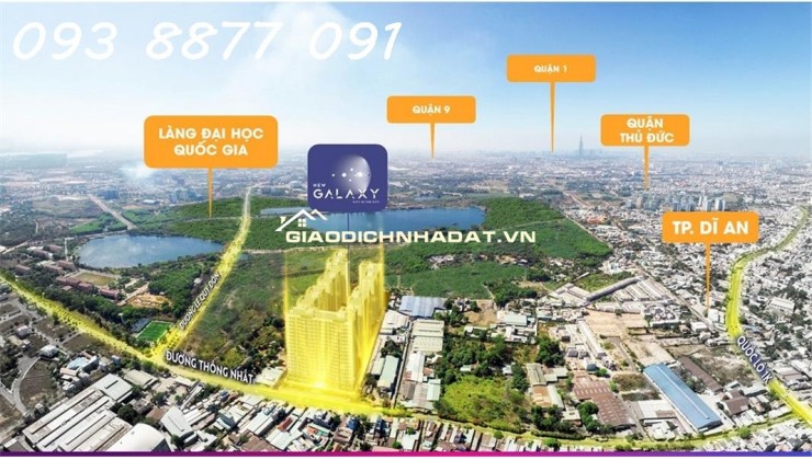 NEW GALAXY – SHOPHOUSE SL.12, 150M², GIÁ 5 TỶ - VỊ TRÍ VÀNG DĨ AN, BÌNH DƯƠNG