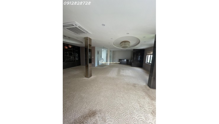 Cho thuê biệt thự ngõ 214 Nguyễn Xiển ,120m x 5 tầng 1 tum thông sàn , thang máy riêng có PCCC hiện đại