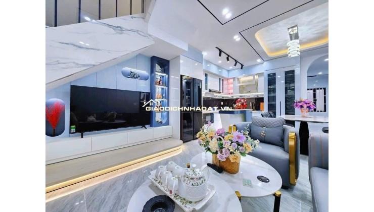 NHÀ BÈ - KHU SÀI GÒN MỚI  -  TẶNG FULL NỘI THẤT - 4 TẦNG - 66M2 - 6TỶ2