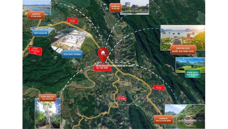  CƠ HỘI VÀNG CHO NHÀ ĐẦU TƯ SÁNG SUỐT - ĐẤT NỀN F0 GẦN KCN PHÚ THÀNH – HÒA BÌNH