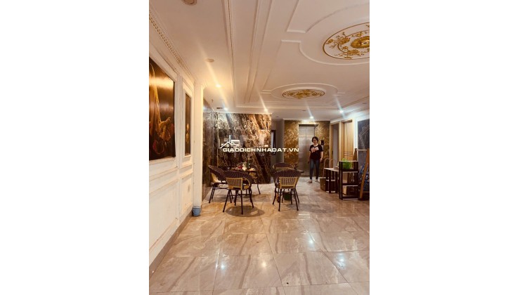  BÁN NHÀ DÒNG TIÊNG 80/TH DTĐ 118M2 X 6 TẦNG MT 6M 16TỶ
