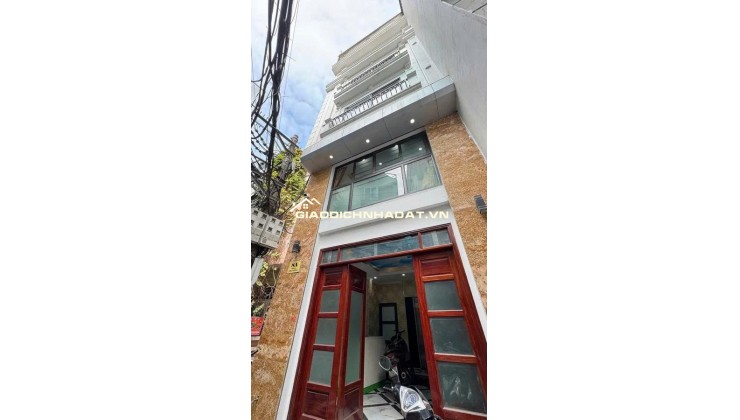 Lô góc, Khương Hạ 42m x 7 tầng, full nội thất, thang máy. Ô tô tránh, ngõ thông, KD siêu đỉnh