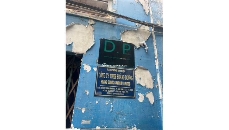 BÁN NHÀ CẦU KHO QUẬN 1, DT 77,7 M2 SHR CHỈ 21,5 TỶ. LH: 0934026878