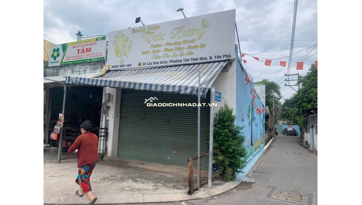 BÁN NHÀ SỐ 37 LŨY BÁN BÍCH 450M2 SHR CHỈ 102 TỶ. LH: 0931839941