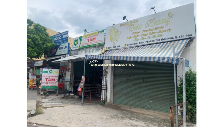 BÁN NHÀ SỐ 37 LŨY BÁN BÍCH 450M2 SHR CHỈ 102 TỶ. LH: 0931839941