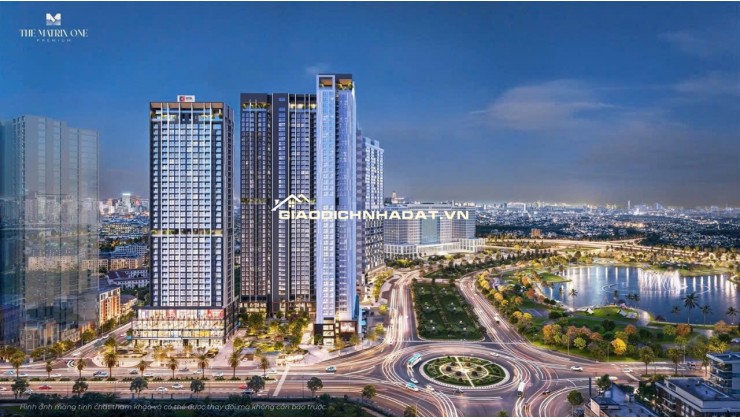 Siêu phẩm mặt nội khu 86m2 (2N2VS) dự án Matrixone GĐ2 Lê Quang Đạo giá TTS 10,4 tỷ