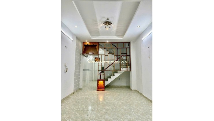 Hẻm 3,5m Trục Lê Văn Thọ - F8, ngay CV làng Hoa - 44m2, 3 Tầng 3Pn - Nhỉnh 5 tỷ