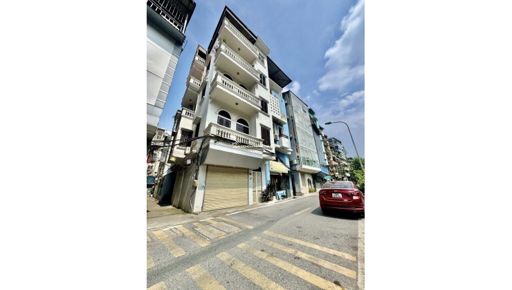 Mặt phố Tương Mai, lô góc DT 42m x 5 tầng, MT5.6. Trước nhà ô tô tránh, KD, VP siêu đỉnh
