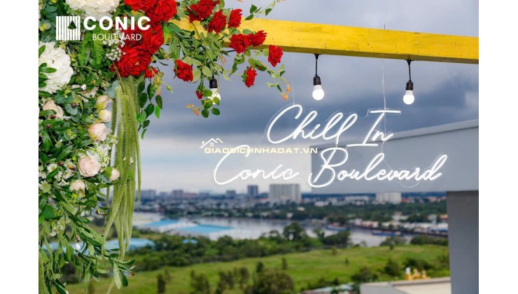 CHILL IN CONIC BOULEVARD -CĂN 2PN 84M2- TT 380TR NHẬN NHÀ NGAY.