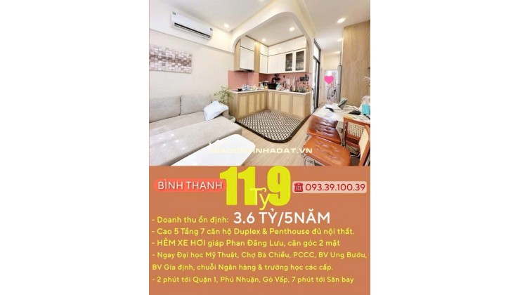 BÁN NHÀ KẾ Q1- Q3- Q4- Q10 - DOANH THU: 3.6 TỶ/5 NĂM- CAO 5 TẦNG HƠN 8 PHÒNG ĐỦ NỘI THẤT: tử 8 tỷ