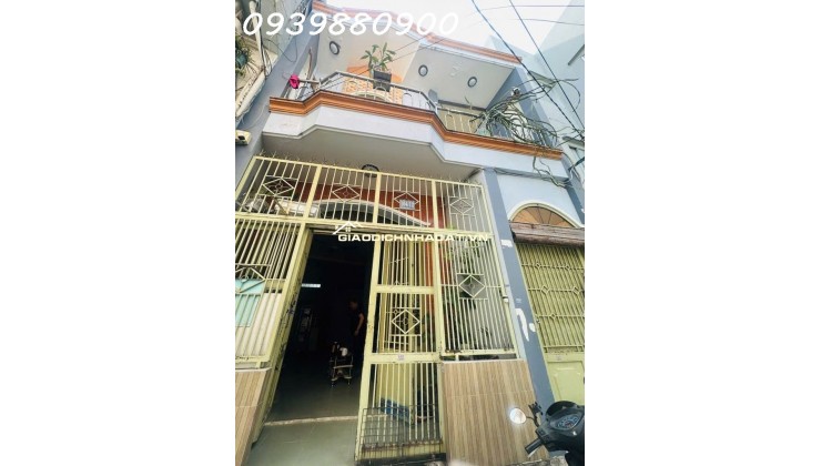 Hẻm nhựa 3m - nhà 2 tầng - 58m2 - 7,2 Tỷ TL.