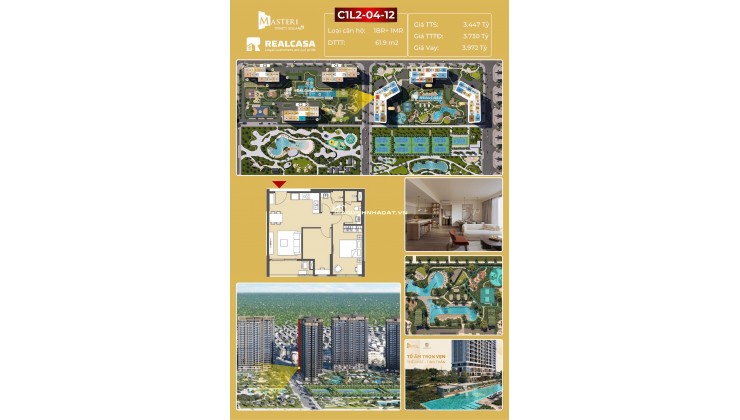 Dự án Masterise Home Tại Vinhomes Ocean Park 2 Đáng Để Mua Giá Chỉ có 55tr/m2. LH 0904910091