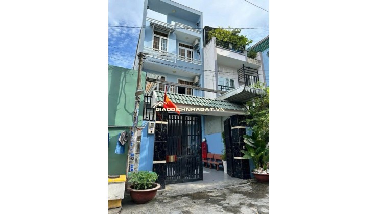 HIẾM - HẺM XE HƠI TTN 05 - 5x18 - 3 TẦNG - NGANG 5 - 4PN - HẺM THÔNG, NHỈNH 8 TỶ