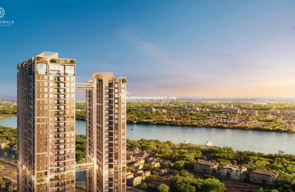 THE EMERALD 68 Căn Hộ Cao Cấp 3 mặt tiền View sông - Kề cận Landmark 81 - Metro chạy ngay dưới chân