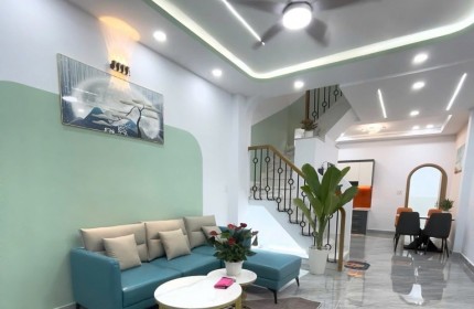 Gò Dầu, Tân Phú, Gần Aeon Mall, 2 Tầng BTCT, Hẻm 4m, 56m2 (4x14) Sát Mặt Tiền, SHR Đẹp Vuông Vức Hoàn Công Đủ, Nhỉnh 5 Tỷ Còn TL