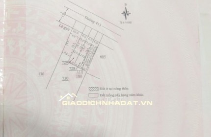 BÁN GẤP GIÁ CHỈ HƠN 300TR/M DÀI – LÔ GÓC 6M MẶT TIỀN ĐƯỜNG NHỰA 14M – NGAY CHỢ KADO, ĐƠN DƯƠNG – LÂM ĐỒNG
