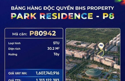 Căn hộ studio - tòa P8 dự án Sun Urban City Hà Nam (P80942)