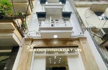 Đường Hoàng Mai DT60m x 5 tầng, full nội thất, thang máy. Ô tô đỗ cửa, VP, KD vip