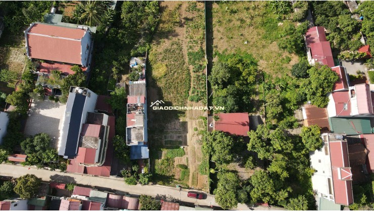 lô đất full thổ cư 1285m mặt tiền lớn, tại Thủy Xuân Tiên giá hơn 18tr/m
