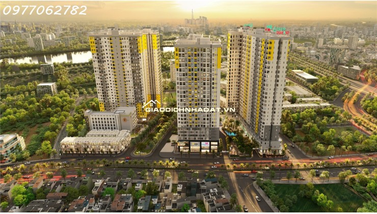 Bán căn hộ Bcons City 2, Linh Xuân, Thủ Đức. 55m2, 2PN, 2WC, sổ hồng. Giá 2.4 tỷ. LH: 0977062782