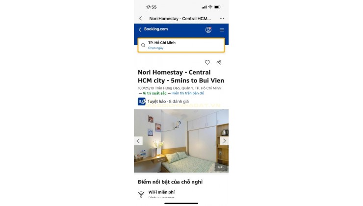 Chính chủ cho thuê nhà nguyên căn đang kinh doanh airbnb tại điạ chỉ: 100/25 Trần Hưng Đạo, phường Cầu Ông Lãnh, Quận 1, TPHCM