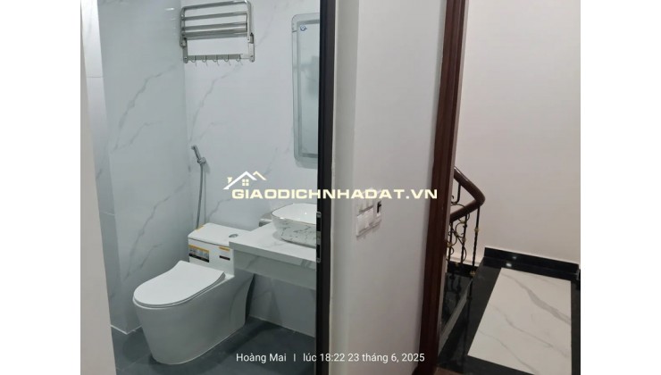 Tuyệt phẩm Tân Mai 5 tầng  36m2  - 7.68 tỷ. Sổ đỏ trao tay