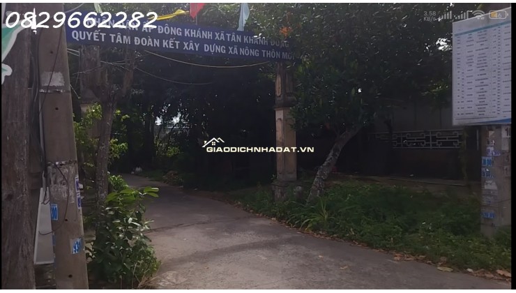 Bán Đất Thổ Cư Đường ĐT 848- Cai Khoa, TP.Sa Đéc. DT 547m2, Sổ Hồng, Giá 3.5 Tỷ