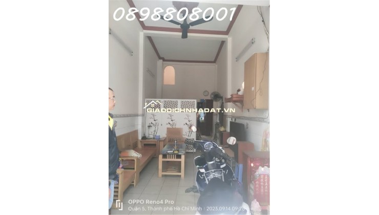 BÁN NHÀ QUẬN 5 - ĐƯỜNG NGUYỄN TRÃI HẺM Ô TÔ THÔNG PHAN VĂN TRỊ – GIÁ 10 TỶ