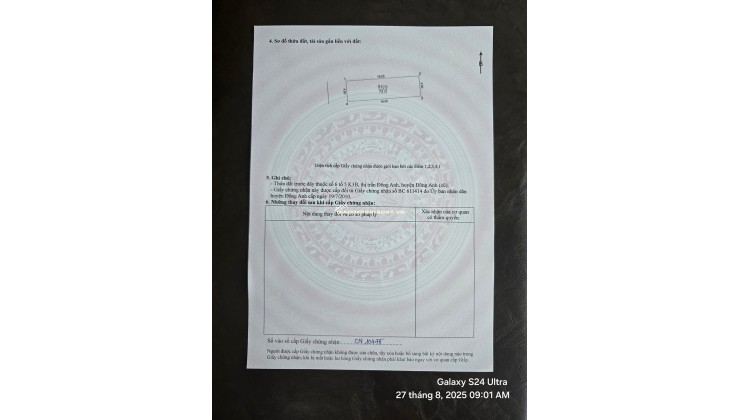  Bán 72m cửa hàng mới thị trấn Đông Anh(cũ) -  Nhỉnh 7 tỷ