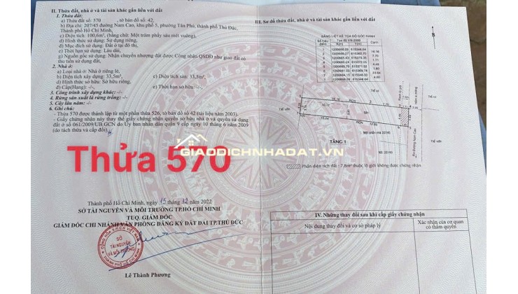 Bán nhà DT 201,9m2 Đường Nam Cao có 6PN đang kinh doanh nhà trọ