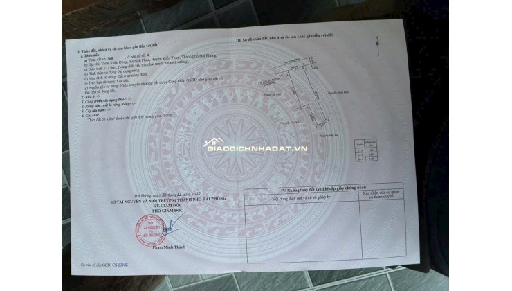 Lô đất giá F0 Xuân Đông Ngũ Phúc đón đầu khu Công Nghiệp