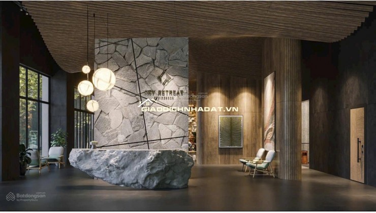 Căn hộ 3 PN Eco Retreat có vườn mây tầng trung toà S2 Sky Retreat, view biệt thự đảo