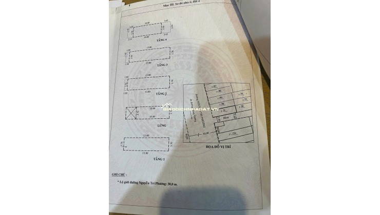 Chính Chủ Bán Mặt Tiền Nguyễn Tri Phương, P.9, Q.5. DT: (3.7 x 13.8), Chỉ 25 Tỷ, Tell: O936 995 872