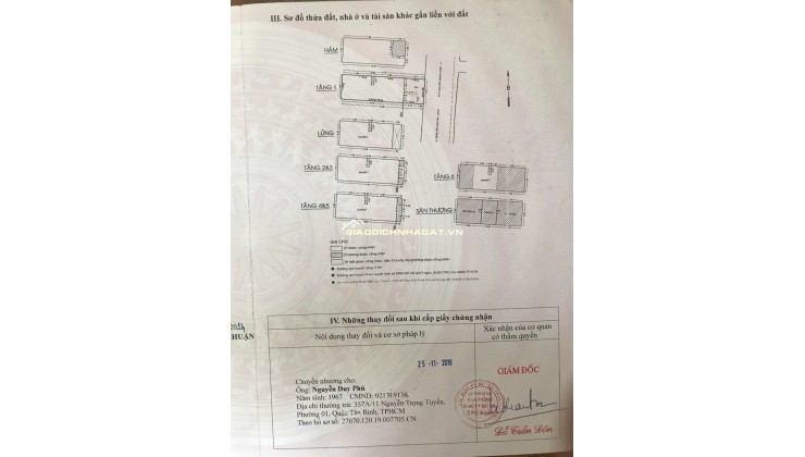 Chính Chủ Bán Nhà Mặt Tiền Đặng Văn Ngữ, P.10, Q. Phú Nhuận. DT: (5.6 x 18.5m), Chỉ 38tỷ5, Tell: O911.16O.692
