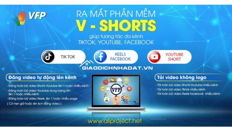 Phần Mềm Đăng Bài Facebook Vshorts
