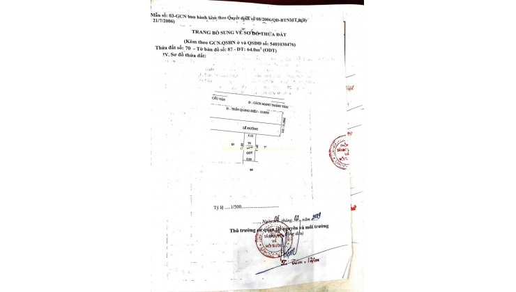 BÁN NHÀ TRỆT LẦU MẶT TIỀN ĐƯỜNG TRẦN QUANG DIỆU , CẦN THƠ