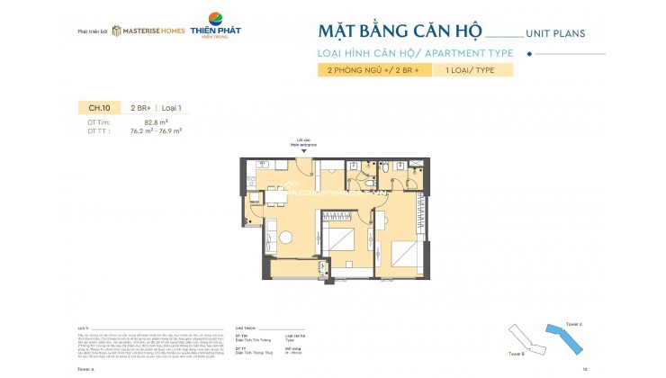  CĂN HỘ VIEW PHÁO HOA – 2 PHÒNG NGỦ CỘNG – MASTERI ĐÀ NẴNG 