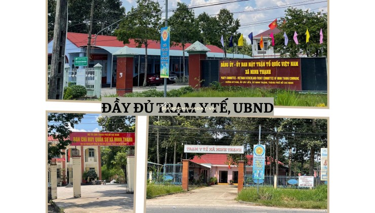 Đất liền kề chợ trường UBND Minh Thạnh Bình Dương (cũ)