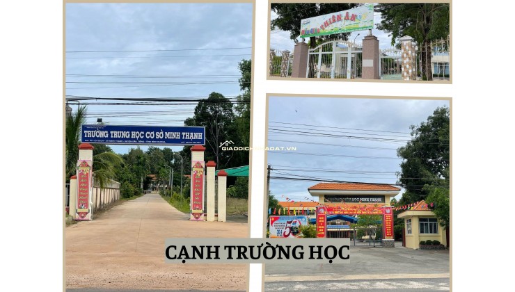 Đất liền kề chợ trường UBND Minh Thạnh Bình Dương (cũ)