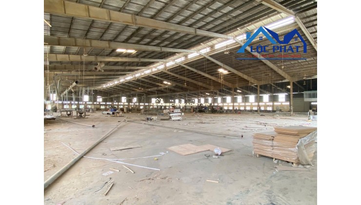 CHO THUÊ NHÀ XƯỞNG 13200m2 giá chỉ 1,1 tỷ Cụm CN Tân An, Vĩnh Cửu, Đồng Nai