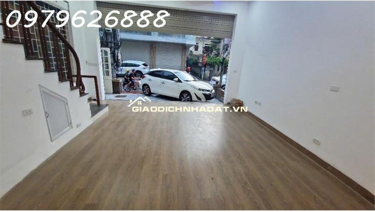 NHÀ MẶT PHỐ BÀ TRIỆU - Ô TÔ TRÁNH,  VỈA HÈ RỘNG - NỞ HẬU - LÔ GÓC - KINH DOANH ĐỈNH