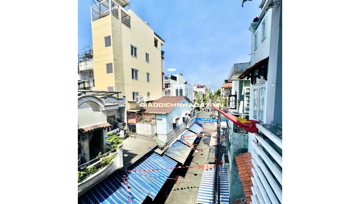 35 Triệu: thuê nguyên căn Quận 1 TRẦN KHÁNH DƯ- xe hơi trong nhà- 5m Ngang 5 tầng nhiều cửa sổ lớn