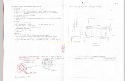 Bán hoặc cho thuê nhà Mặt tiền 112 TRẦN VĂN KIỂU P10 Q6