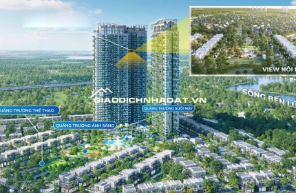 Căn hộ 2PN Sky Retreat Eco Retreat giá gốc CĐT 3,9 tỷ (gồm VAT+KPBT), view biệt thự đảo