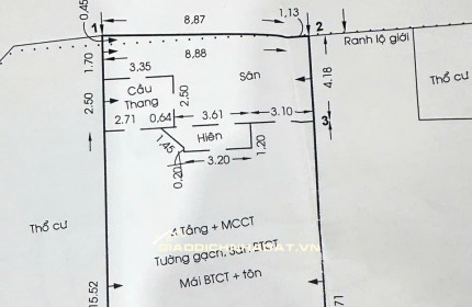 Bán Nhà Hẻm Xe Hơi 60/2/9 Ung Văn Khiêm, phường 25, quận Bình Thạnh