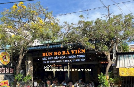 Chính Chủ Bán Mặt Tiền Ấp Chiến Lược, P:Bình Trị Đông, Q Bình Tân. DT: (9 x 15m), Chỉ 14 Tỷ 200 Triệu, Tell: O911.16O.692