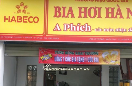Cần cho thuê  ghép bán hàng ăn sáng và ăn trưa số 7 Khương Thượng Đống Đa Hà Nội