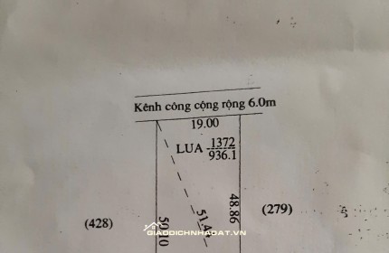 BÁN ĐẤT TẠI HUYỆN CHÂU THÀNH, TIỀN GIANG, 936,1 M2 SẴN SHR CHỈ 800 TRIỆU LH:0367463513.