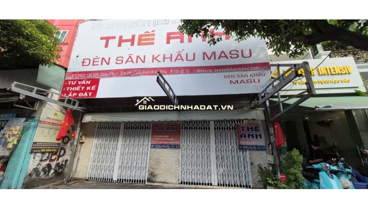 Siêu phẩm 2 căn đôi 698 - 700 Điện Biên Phủ Q10 cho thuê gấp