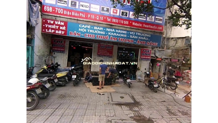 Siêu phẩm 2 căn đôi 698 - 700 Điện Biên Phủ Q10 cho thuê gấp